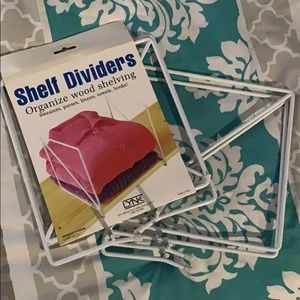 2 sets Shelf dividers